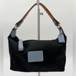 Vintage Coach Y2K Mini Demi Hampton Black with Leatherware Patch